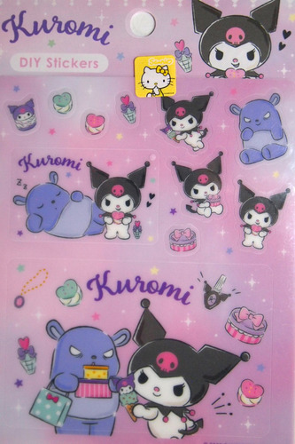 Sanrio Stickers Hello Kitty, Kuromi, Cinnamoroll