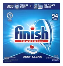 Comprar Detergente Lavavajillas Lavaplatos Finish 94 Pastillas