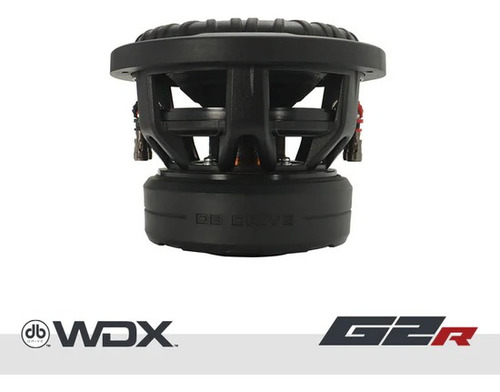 Subwoofer Db Drive Wdx8g2r.4 Doble Bobina 4-ohm 750watts Rms