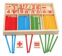 Comprar Material Didáctico De Matemáticas Para Niños, Palos, Aprendi