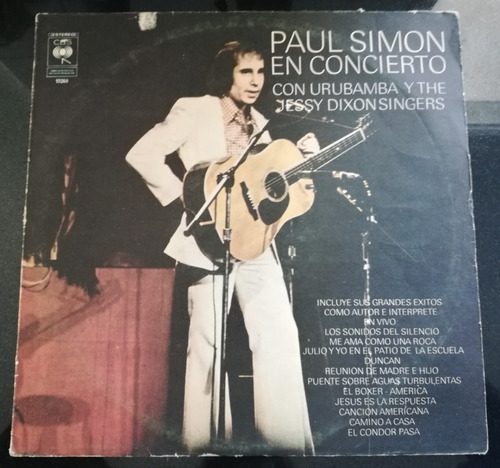Paul Simon En Concierto (con Urubamba Yjessy Dixon Singers)