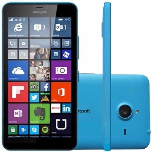 Telefone Celular Microsoft Lumia 640 Lte Azul Promoção