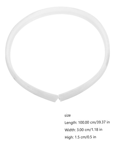 Deflector De Agua Flexible Con Tira Separadora De Agua Para