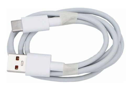 Cargador De 40w Plug Us + Cable Tipo C Color Blanco