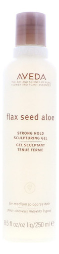 Aveda Gel De Escultura De Aloe De Semillas De Lino, Botella