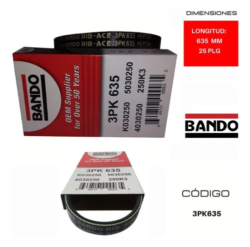 comprar Correa Direccion Hidra Toyota Carina 1.6l 1983-1997