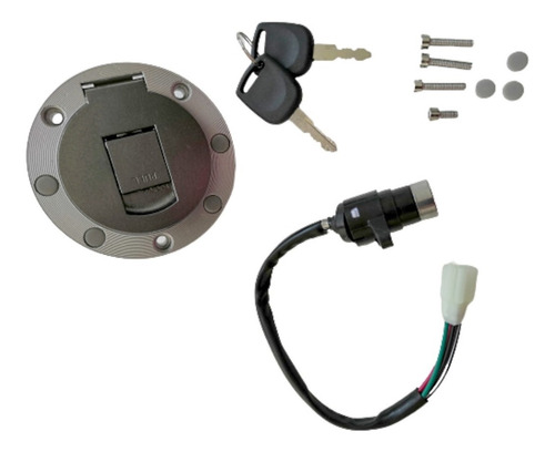 Tapa Tanque Switch Encendido Moto Motocarro Con Lock