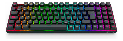 Teclado Redragon Ziggs K669-rgb-sp Spanish Teclado Negro Idioma Español Latinoamérica