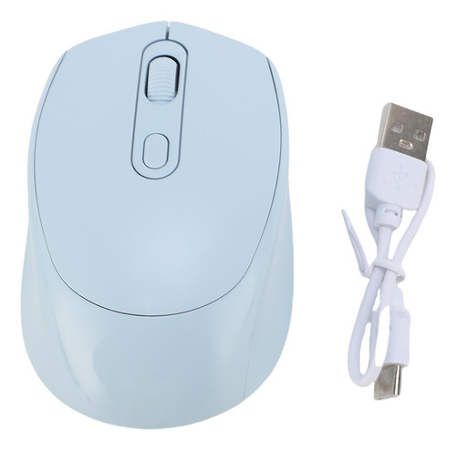 Ratón Inalámbrico Para Juegos, Silencioso, Recargable, 2 Mod