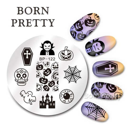 Placas Redondas Para Stamping Originales Bornpretty