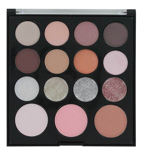 Paleta Surtida De Sombras De Ojos, Iluminador Y Contorno 