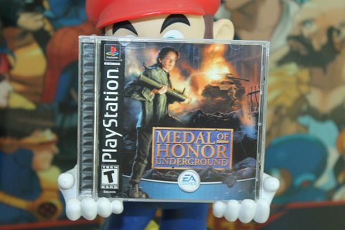 Medal Of Honor Underground Playstation 1 Completo.  