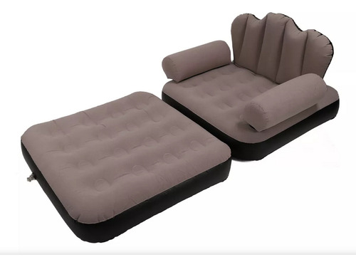 1 Sofa Cama Inflable Portatil Impermeable P/viajes Camping