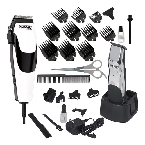 Maquina De Cortar Pelo Wahl 16 Piezas Patillera Recargable