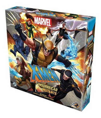 Imagem 1 de 4 de Insurreição Mutante Marvel X Men Board Game Galápagos Jogos