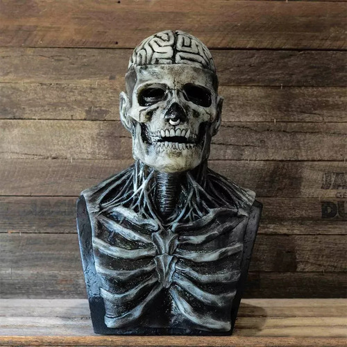 Horror Zombie Demonio Esqueleto Esqueleto Esqueleto Máscara