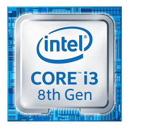 Processador Intel I3-8100 Coffe Lake, Lga 1151