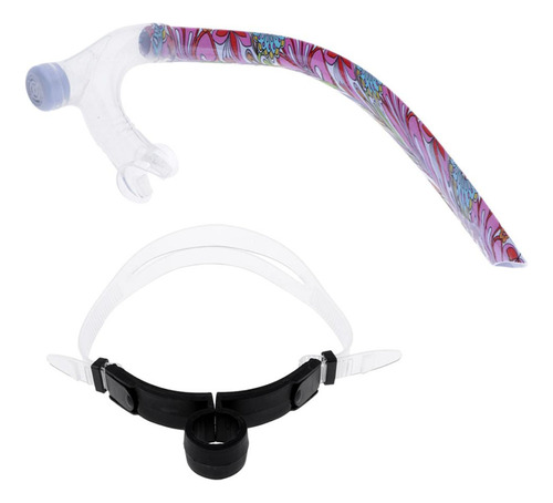 Snorkel Frontal Para Entrenamiento De Natación - Montaje