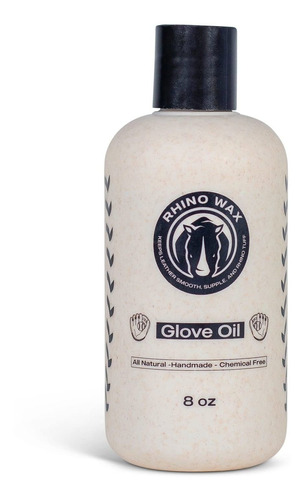 Rhino Wax - Aceite De Guante De Béisbol (8 Onzas) - Aceite.