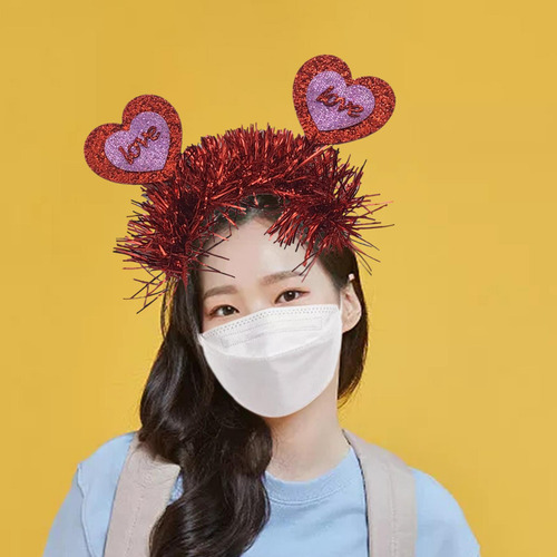 Diadema Para Tocado Del Día De Valentín, Accesorios