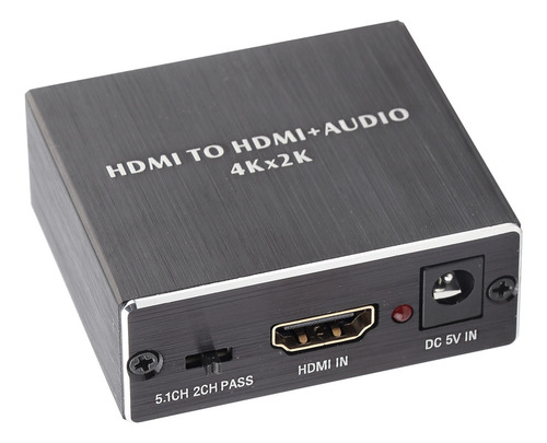 Divisor Y Extractor De Audio Hdmi 4k* 2k, Convertidor Hdmi A