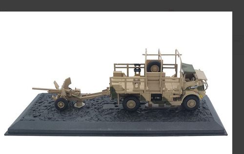 Camión Bedford Ql + 6 Pdr. At Gun, 1st Armoured Division, 8t Marrón