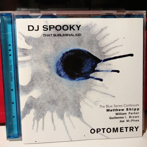 Dj Spooky That Subliminal Kid Cd Blue Series Optometry Lea