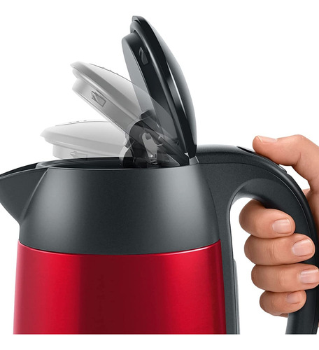 Hervidor De Agua Bosch Twk3p424 1.7 Lt Rojo