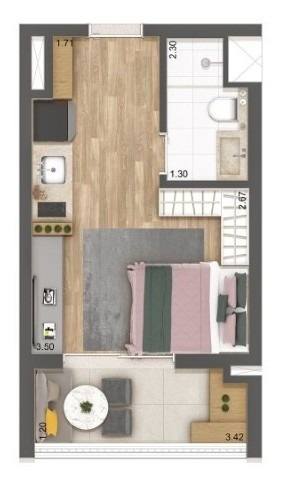 Imagem 16 de 17 de Studio Residencial Para Venda, Tucuruvi, São Paulo - St7036. - St7036-inc