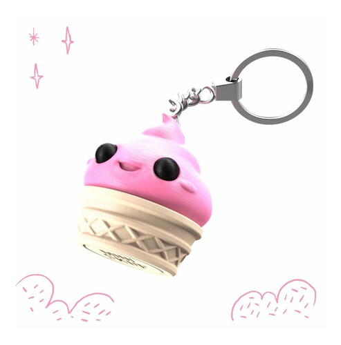 Cogonauts Mini Skup - Llavero Picador Color Rosa Miniskup