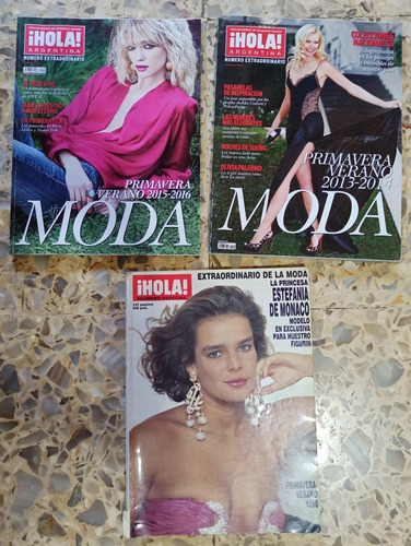 2 Revistas Hola Argentina Extarordinario + 1 Regalo España