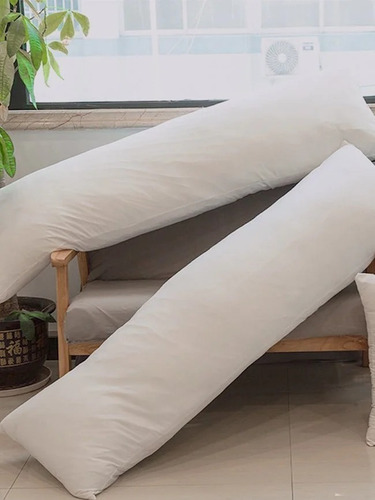 Relleno Para Dakimakura Color Blanco Y Negro 35cmx100cm.