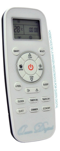 Control Remoto Aire Fedders Panavox Electrolux Bgh Hisense