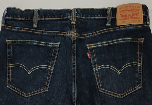 Pantalón Levis Usa 541 38x30 Stretch Corte Recto 