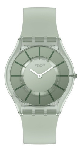 Reloj Swatch Ss08g103 . Gtia Oficial, Sin Costo Color De La Malla Verde