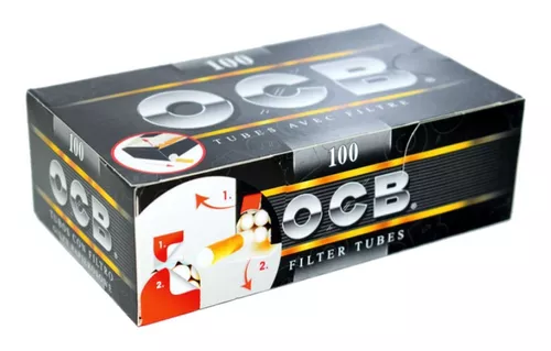 Tubos OCB 100 unidades por estuche