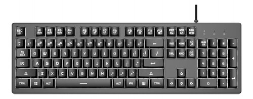 Teclado Membrana Ajazz Dks100 Quiet Douyu White Feel Me -cv5