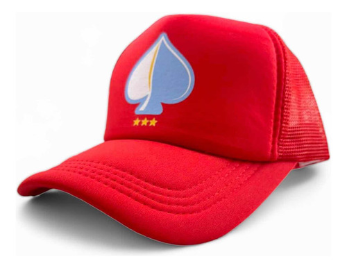 Gorra Poker Roja