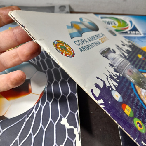 Imagem 2 de 8 de 6 Álbuns Panini Poucas Figurinhas Com 3 Camp Brasileiro