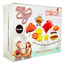 Comprar Comidita 100% Chef Accesorios Cocinas Juguete New Plast Color Comiditas