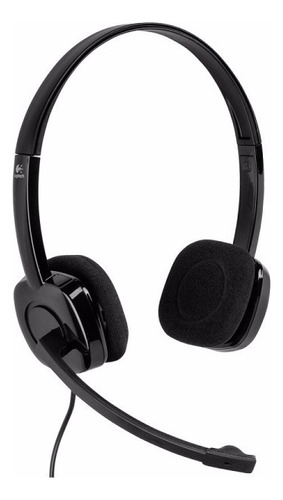 Fone E Microfone Com Fio Logitech H151 Pc/tablet/smartphone