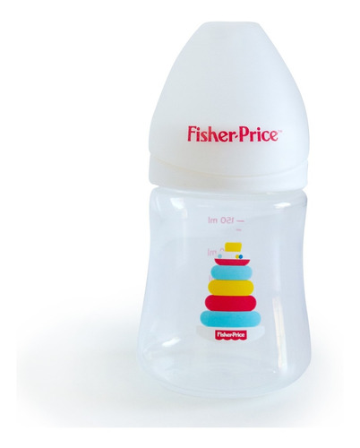 Mamadera Anticólicos Fisher Price 150 Ml Blanco