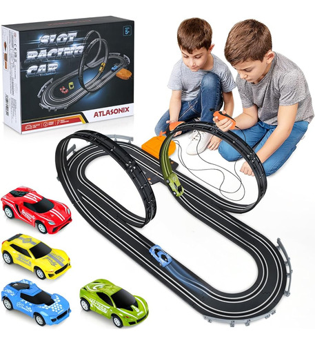 Atlasonix Slot Car Race Track Sets - Slot Cars, Race Tracks 