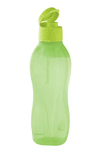 Botella De Agua Hermética Tupperware 1l Color Plata