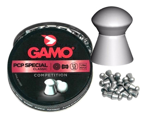 Balines Gamo Pcp Special 5,5 Competición X250u - Profesional