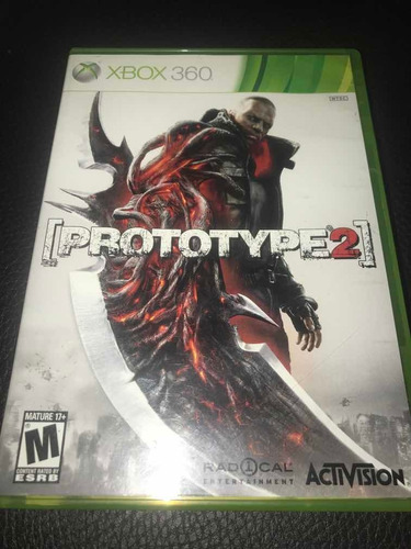 Videojuego Prototype 2 Para Xbox 360