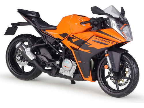 Nueva Moto Ktm Rc390 Miniatura Metal Racing 1/1 [u]