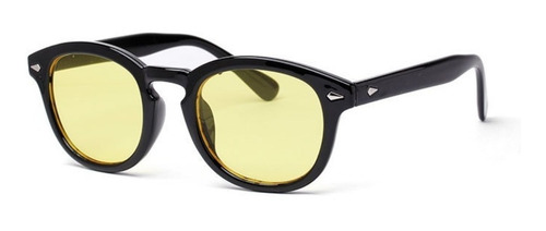 Lentes De Sol Retro Estilo Johnny Depp Ironman Acetato