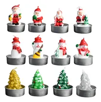 Comprar Velas Navideñas Decorativas 12 Piezas 