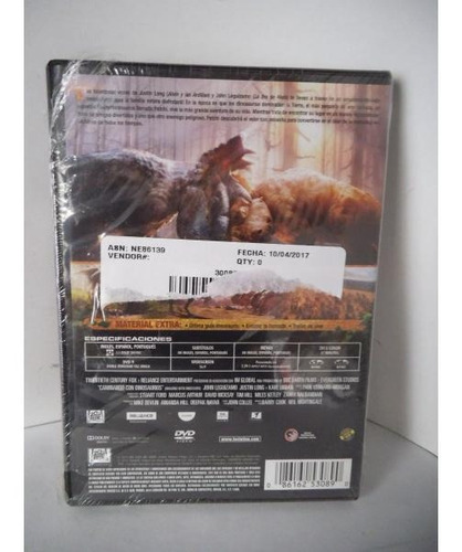 Imagen 2 de 2 de Caminando Con Dinosaurios Dvd